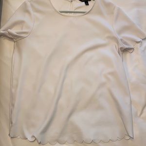 Banana Republic White Blouse